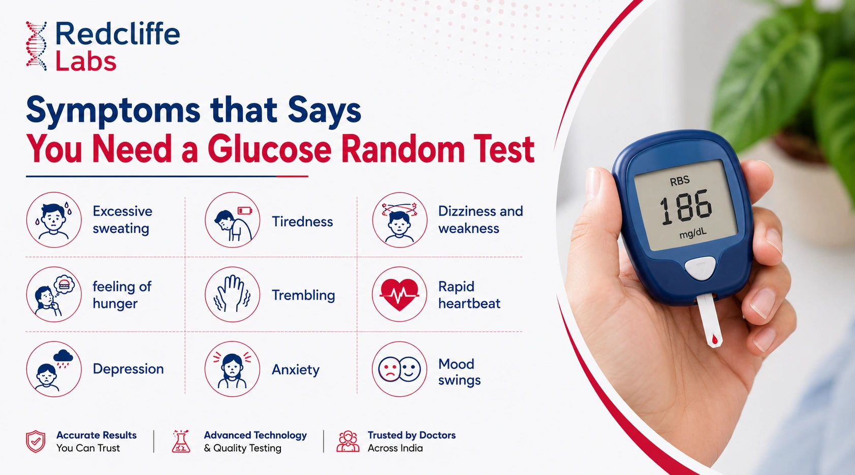 symptoms that you need a glucose random test