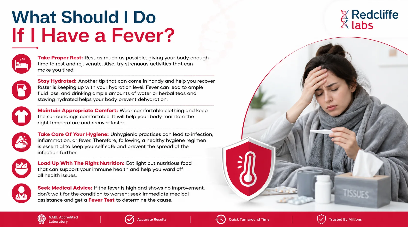 what should i do in fever
