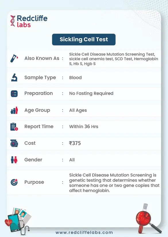 Sickling Test Details