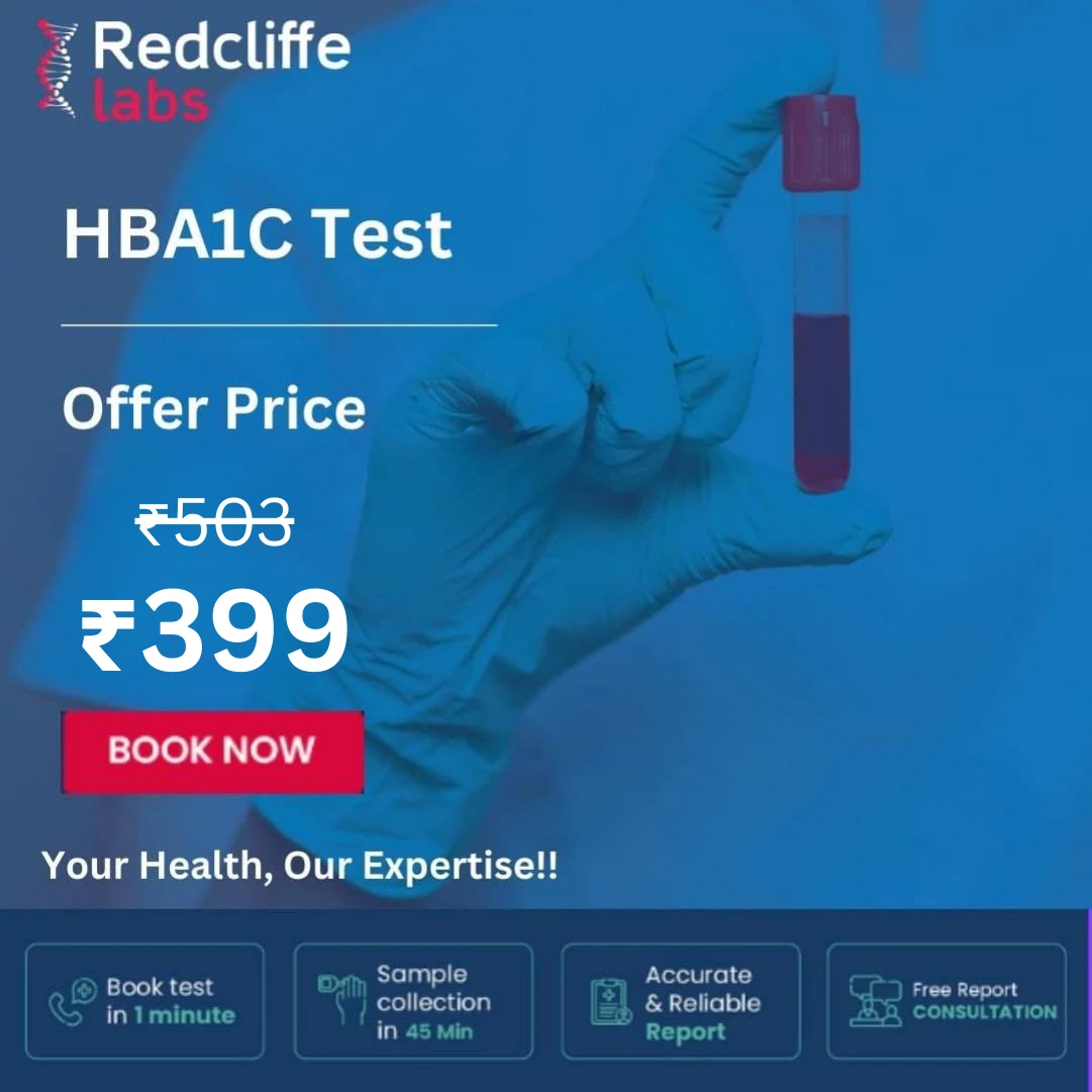 Hba1c test price in Bangalore