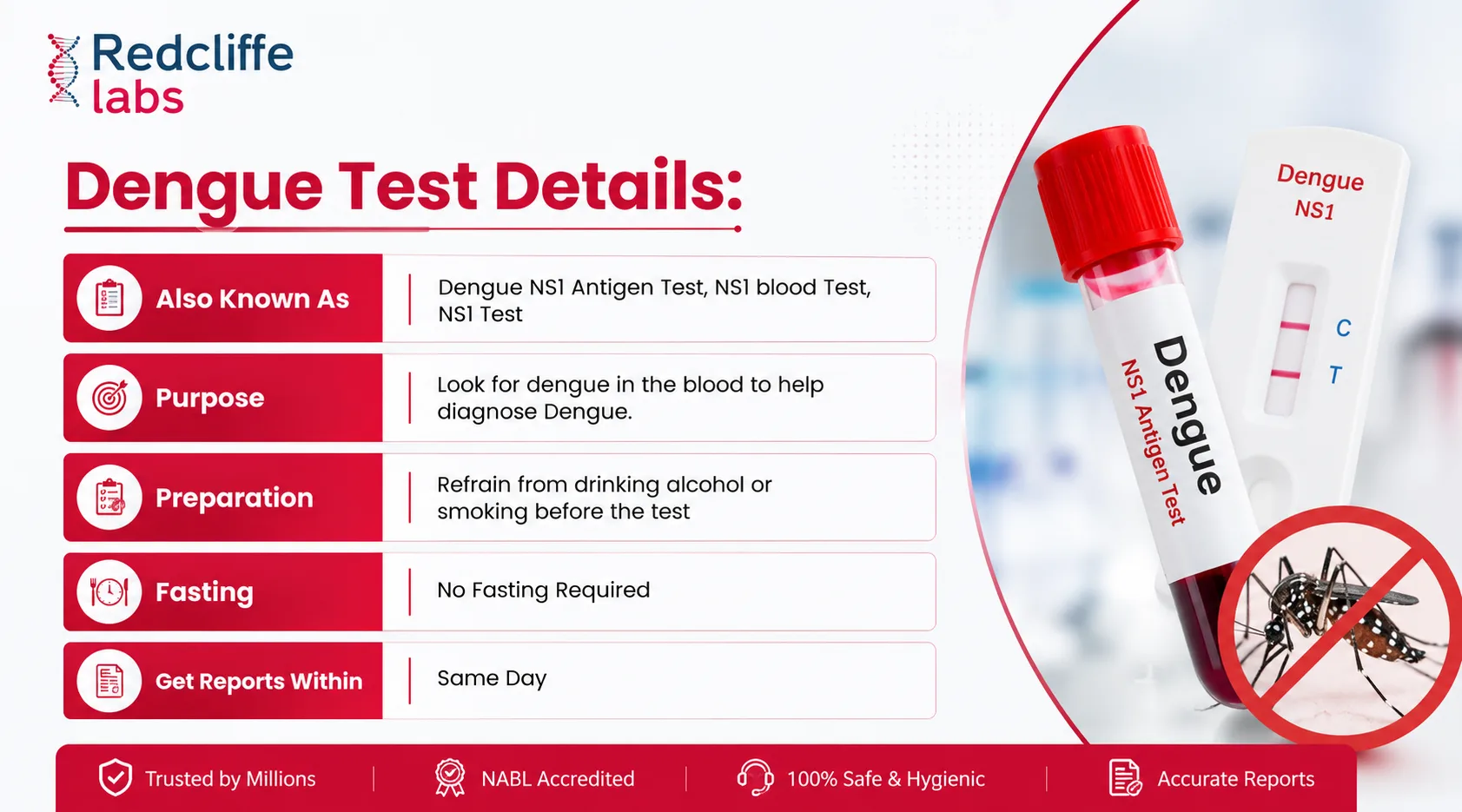 dengue test details